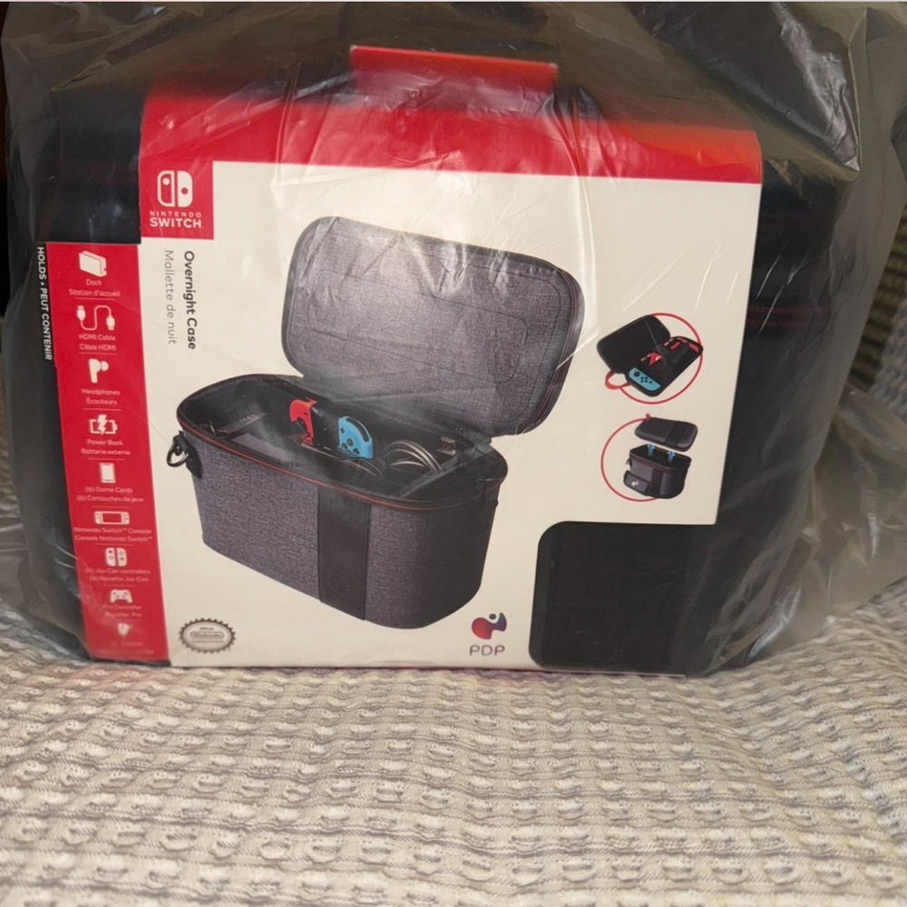 Gaming Console Travel Case - Gray